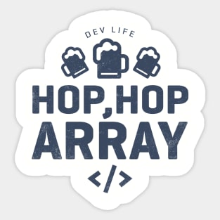 Hop Hop Array Sticker